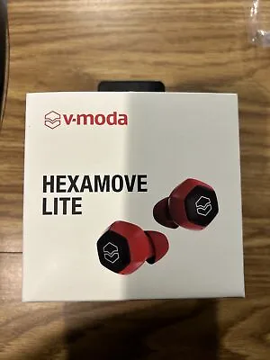 V-MODA Hexamove Lite Wireless Earbuds - RED • $39.99