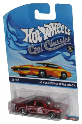 Hot Wheels Cool Classics (2013) SpectraFrost Metal '65 Volkswagen Fastback Red T • $14.93