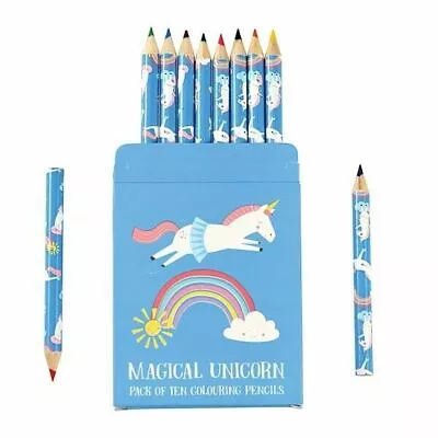 Magical Unicorn Colouring Pencils (Pack Of 10) • £4.99
