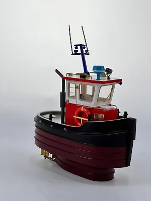 Harbor Micro Tug Boat M5 1:18 220mm 8.6  Wooden Model Ship Kit RC Model Ship Kit • $75