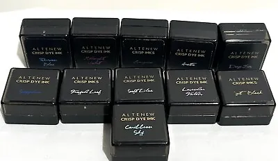 Altenew MINI INK PADS Cubes Crisp Dye Stamp Pads Lot Of 11 • $29.99