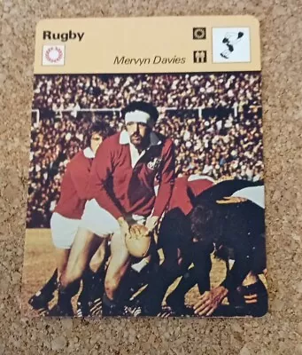 Mervyn Davies - Rugby - Editions Rencontre Sportscaster 1979 (UK) • £4.99