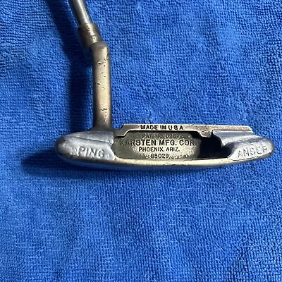 Vintage Ping KARSTEN MFG Corp Anser Putter 34.5  85029 With New Grip • $20