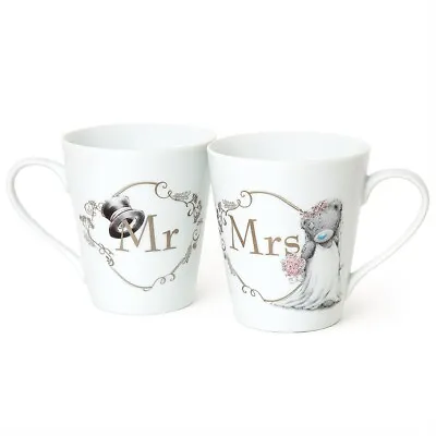 Mr & Mrs Double Mug Set - Me To You - Wedding Gift • £20