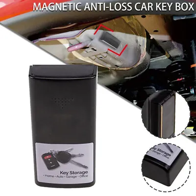 Car Magnetic Safe Box Storage Secret Key/Money Holder Hidden • £8.32
