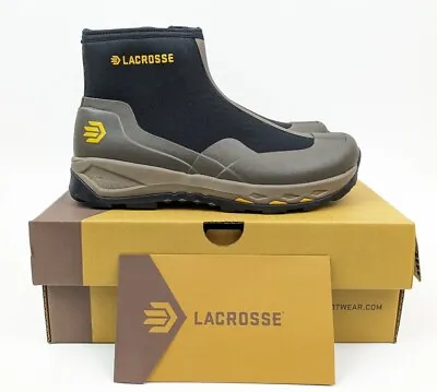 Lacrosse AlphaTerra Mid 6  Waterproof Boots Rubber Shoes ~ Multiple Men's Sizes • $109.95
