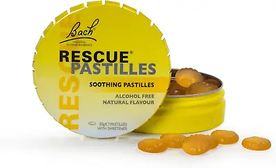 £7.60 • Buy Nelsons Rescue Remedy Pastilles, Orange And Elderflower Flavour, Emotional And