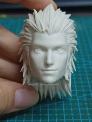 $20.67 • Buy 1:12 Head Sculpt Zack Fair Smile Model Carved For 6  Male Soldier Action Figure