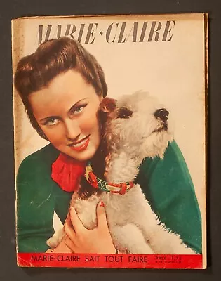 'marie-claire' French Vintage Magazine 21 April 1939 • $11.83