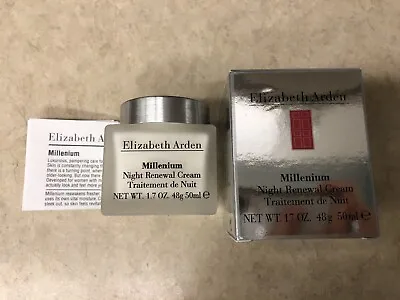Elizabeth Arden Millenium Night Renewal Cream - 1.7oz / 50mL NEW IN BOX • $24.50