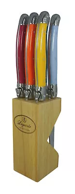 LAGUIOLE By Louis Thiers Steak Knife Set - Multi Colour - RRP $89 • $65