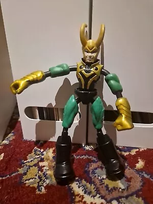 Loki Marvel Avengers Bend & Flex 6”  Action Figure Toy (pre-owned) • £6.99