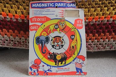 Vtg Vintage Smethport Magnetic Dart Game 1964 No Darts • $8