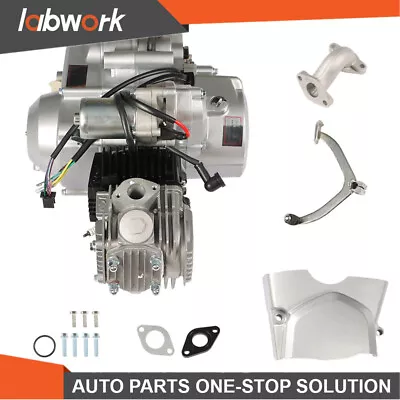 Labwork  4-Stroke Engine Motor Semi-Auto Electric Start Reverse For ATV 125CC • $178.90