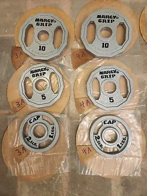 2  Marcy Grip Olympic Weight Plates • £160.56