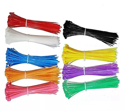 Cable Ties  Zip Ties Long Short Small Thick Thin Long Heavy Duty • £3.40