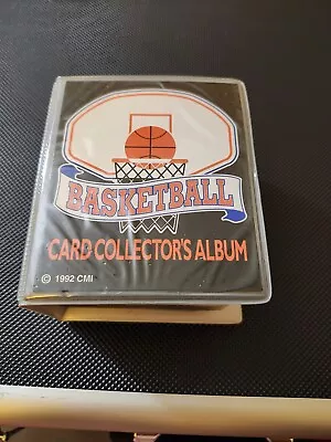 Mini Basketball Card Album Binder - 50 Pages 100 Cards - 1992 • $19.99