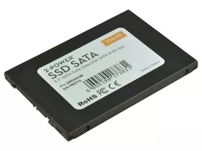 2-Power SSD Hard Drive 256GB  2.5 SATA 6Gbps 7mm Solid State PC Desktop Laptop • £18.40