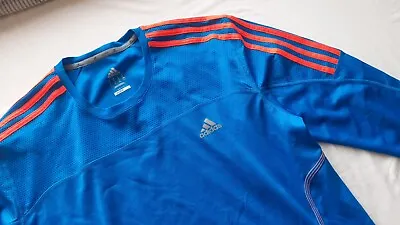 £19.99 • Buy Adidas Response Running XL Blue Mens Running Shirt