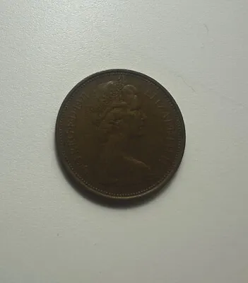 1971 NEW PENCE 2p British Elizabeth II  Coin~1971 • $750
