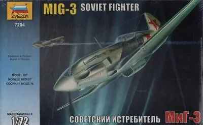 Mikoyan MiG-3 1/72 Scale (Zvezda) • £6.99