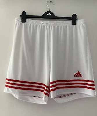 £11.99 • Buy ADIDAS Boxing/training/ Gym Sports Shorts Mens Size XL White With Red Stripes