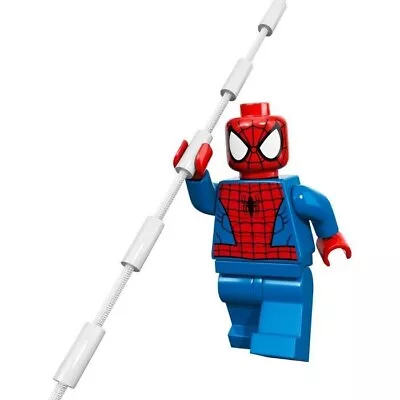 Lego Spider-Man 76005 76015 76057 Black Web Pattern Super Heroes Minifigure New • $15.35