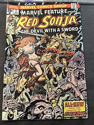 Marvel Feature #2 Bronze Age - Presenting Red Sonja - Marvel Comics • $6.99