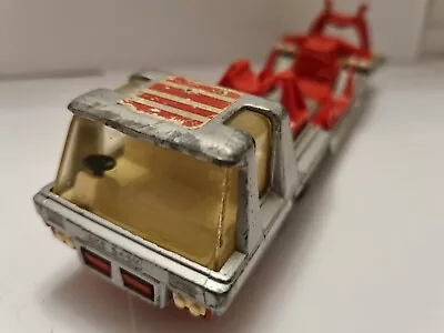 Matchbox Superkings Transporter K-13-2 K-114 1975 Lesney Vintage Red And Black • $3.72