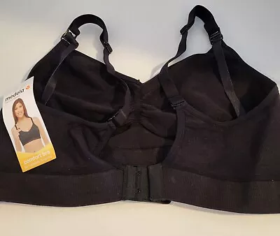 Medela Maternity Nursing Bra Size Large Black • $12.95