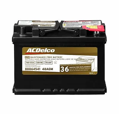 ACDelco 48AGM Vehicle Battery • $267.99