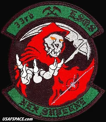 Usaf 33rd Expeditionary Special Operations Sq 33 Esos-mq-9 Reaper-original Patch • $10.95