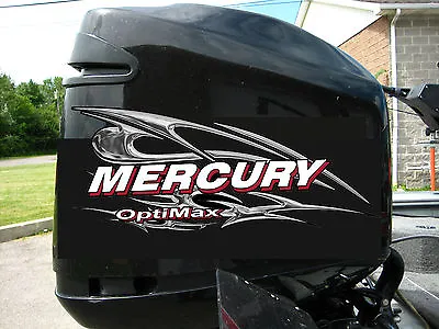 Mercury Optimax  90-250 Hp Chrome Style Decal Kit • $75