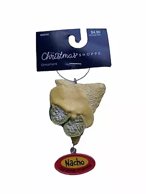 Christmas Shoppe Nachos Mexican Food Holiday Ornament RARE • $7