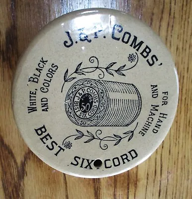 J & P Combs Vintage String Holder Best Six Cord Advertising  • $25