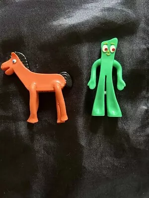 Gumby And Pokey Nostalgic Vintage Bendables By NJ Croce Co. For Prema Toy Co. • $11.69