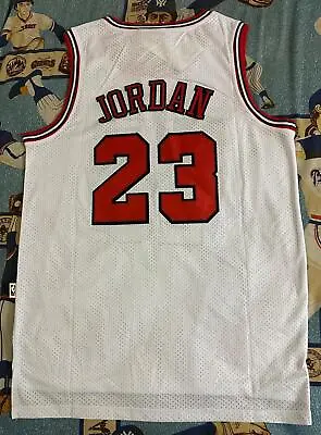 Michael Jordan Chicago Bulls White Hardwood Classic • $54