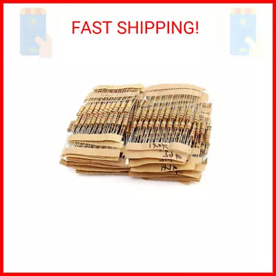 Carbon Film Resistor Kit 1W Ltvystore 1K Ohm - 2M Ohm Resistors Assorted 1 Watt • $22.90