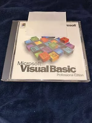Microsoft Visual Basic Professional Edition 4.0 W/ CD Key Windows 95 NT 3.1 • $40