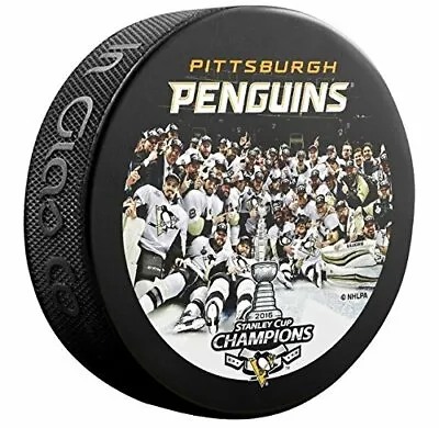 $9.99 • Buy 2016 Pittsburgh Penguins NHL Stanley Cup Champions Team Image Souvenir Puck