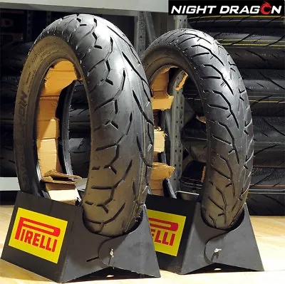 Pirelli Night Dragon 130/80-17 & 180/65b16 Front/rear Tire Set Harley Touring • $425.59