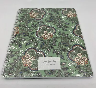 Vera Bradley Large Notebook With Pocket Fan Flowers • $20