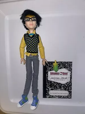 Monster High Jackson Jekyll Doll With Pet And Journal First Wave • $70