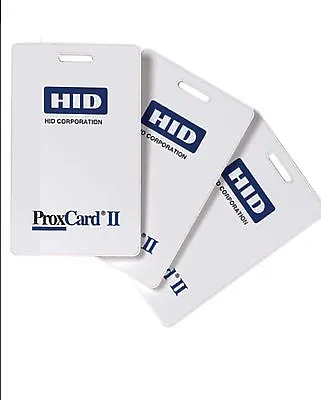 50 Keycards HID 1326 ProxCard II Access Control Card Key Fobs 26-bit 125 KHz • $129