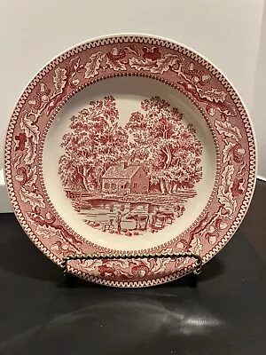 Vintages 60’s Memory Lane Royal Ironstone 7pc Diner Plates 2 Have Chips On Back • $40