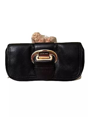 Michael KORS MORGAN  Soft Pebbled Leather Clutch NEW W/TAGS • $89.99