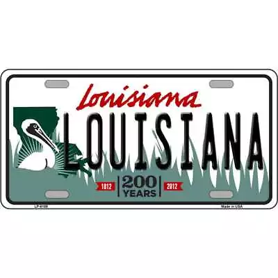 Louisiana Novelty Metal License Plate Tag LP-6189 • $11.25