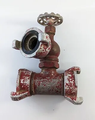 RARE Vintage Western Fire Equipment Co Valve And Connector Fire Hose • $74.50