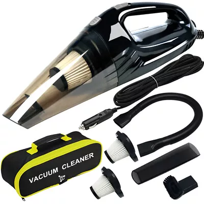 Vacuum Cleaner High Power Upgraded 120W Wet & Dry Handheld Car Vacuum Cleaner  • $24.99