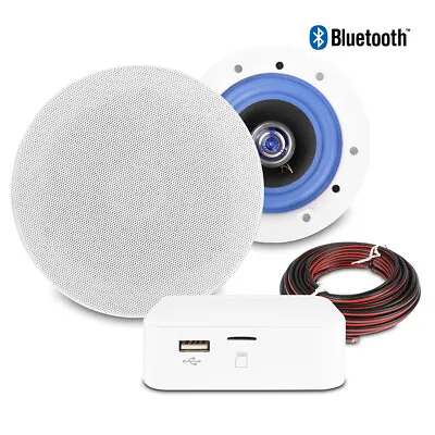 £130 • Buy Home Ceiling Speaker System With Bluetooth, Smart Wireless Music Streaming ESCS6